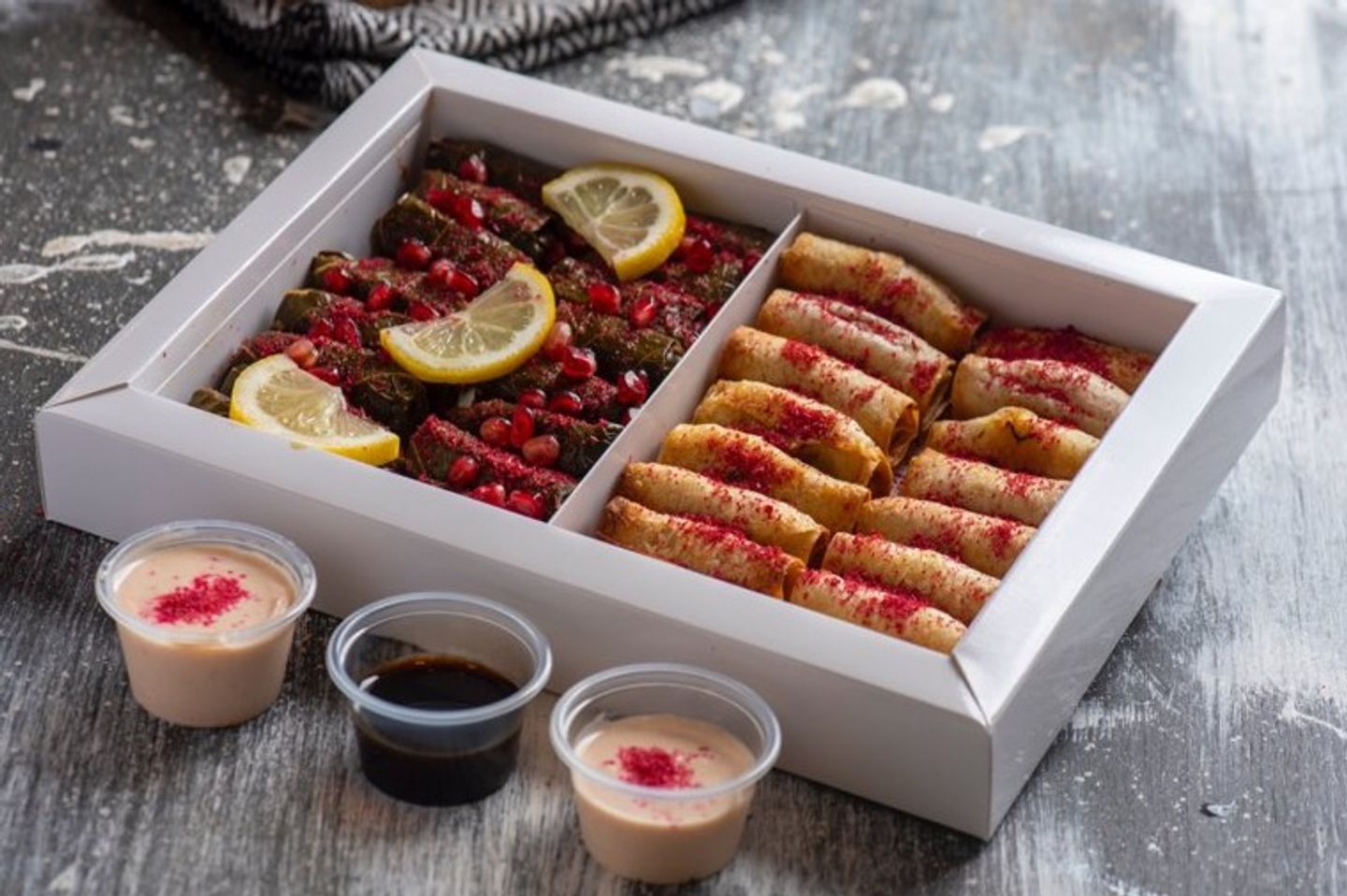 Chicken Rolls Stuffed Grape Leaves
