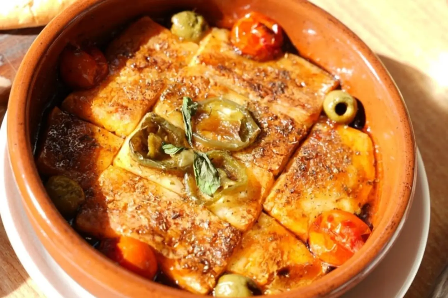 حلومي مشوي بالفرن