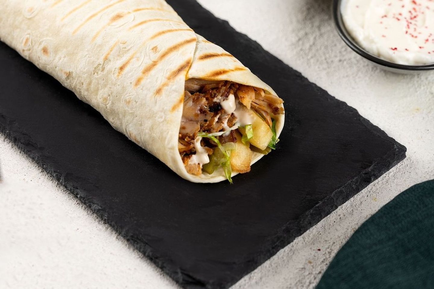 Tortilla Chicken Shawarma