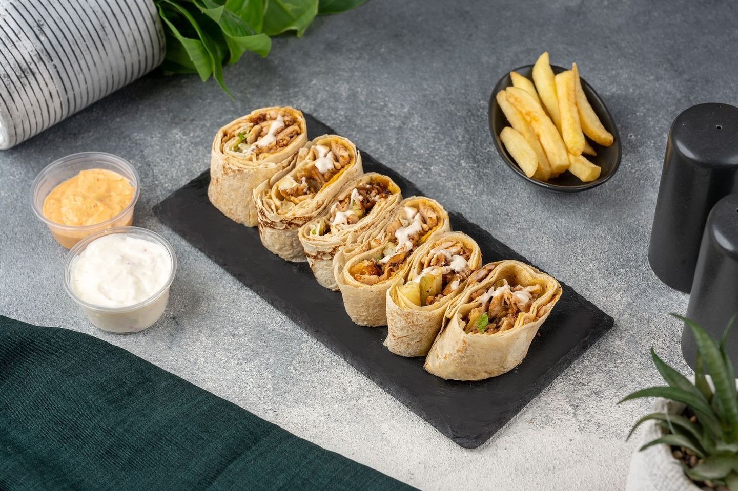 Arabic Chicken Shawarma 7 Pieces