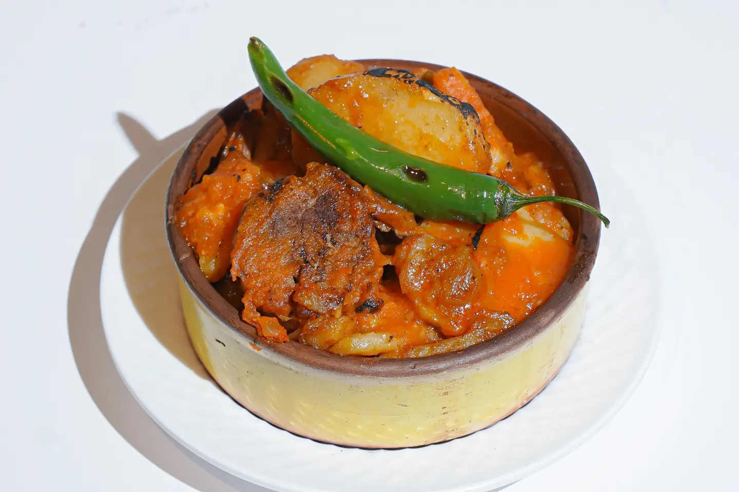 Potato And Meat Tagine
