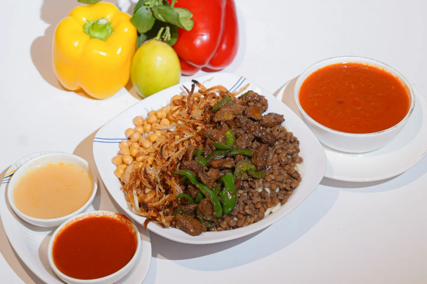 كشري بالكبدة