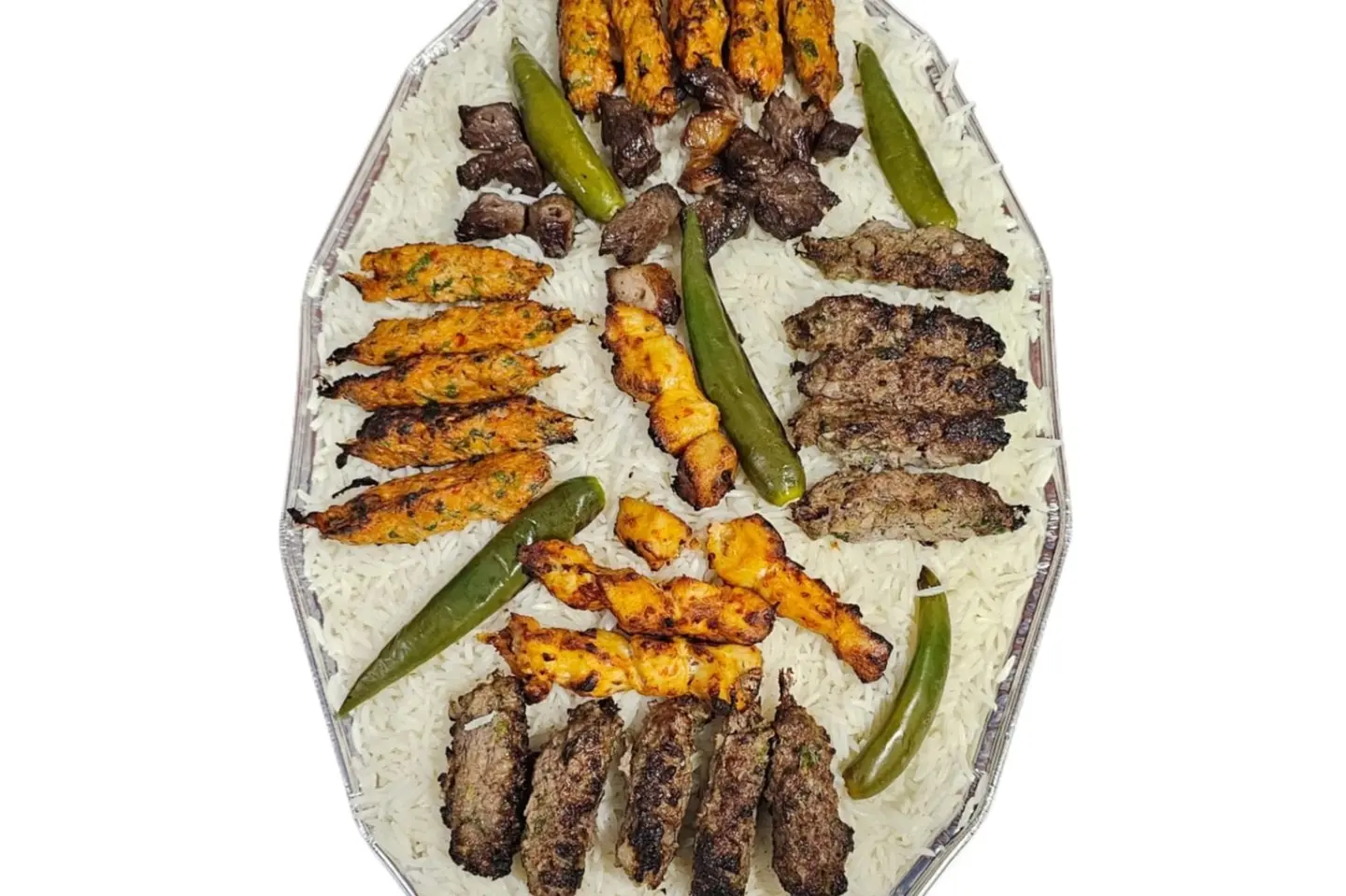 صحن مشكل صغير