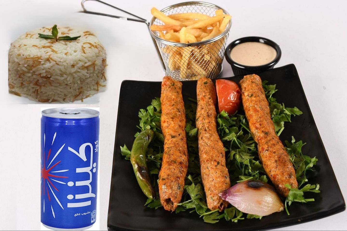وجبة كباب دجاج
