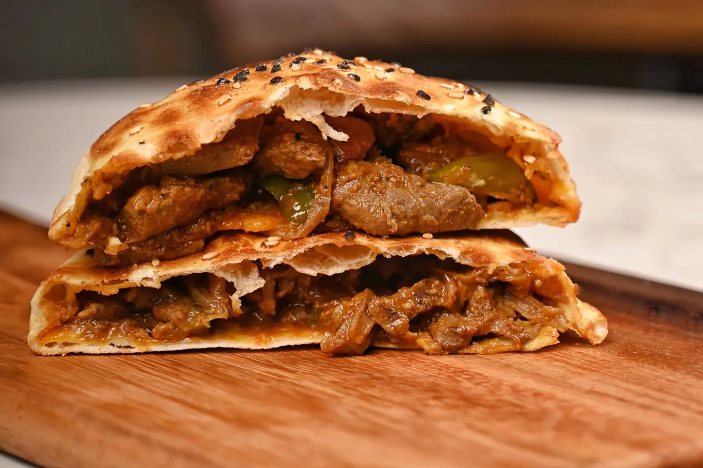 فطيرة مدور كبدة