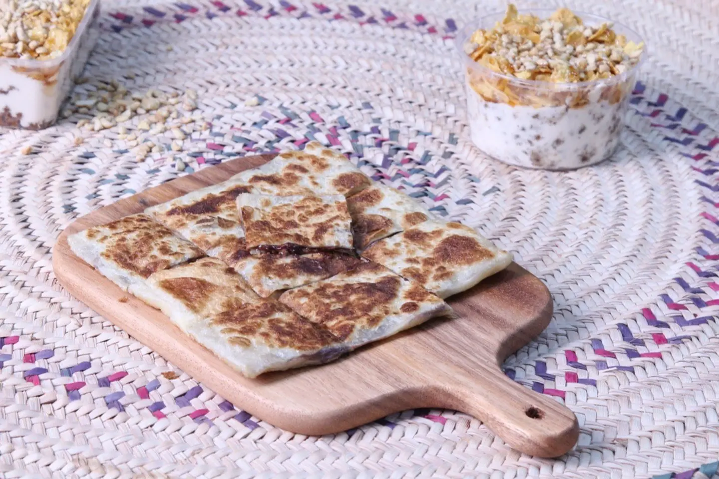 مطبق نوتيلا بالقشطة