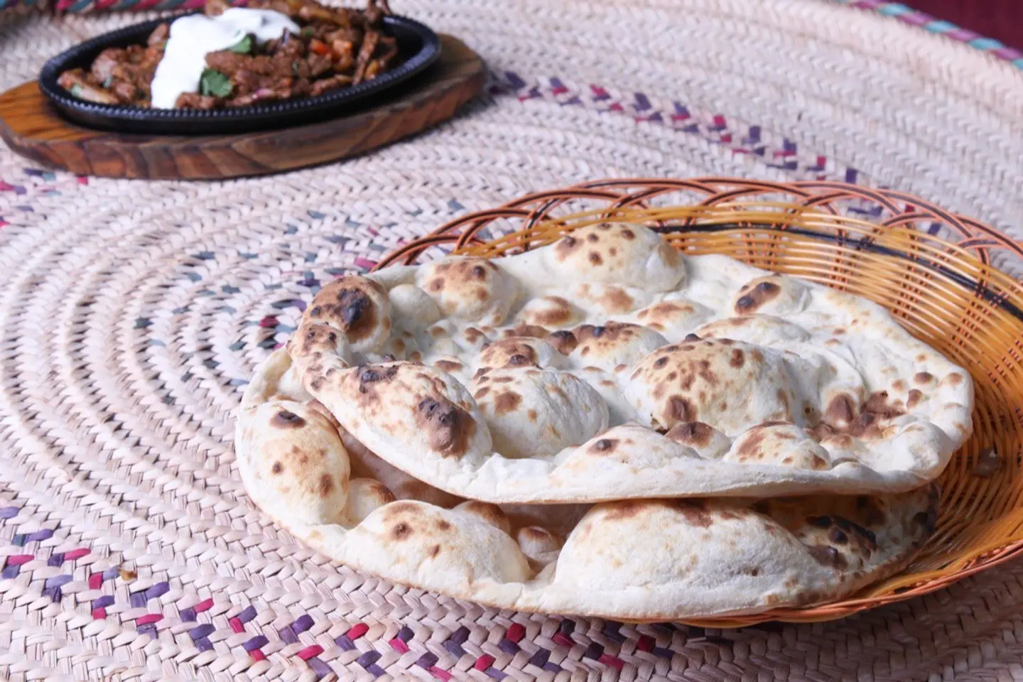 خبز عربي 4 أقراص