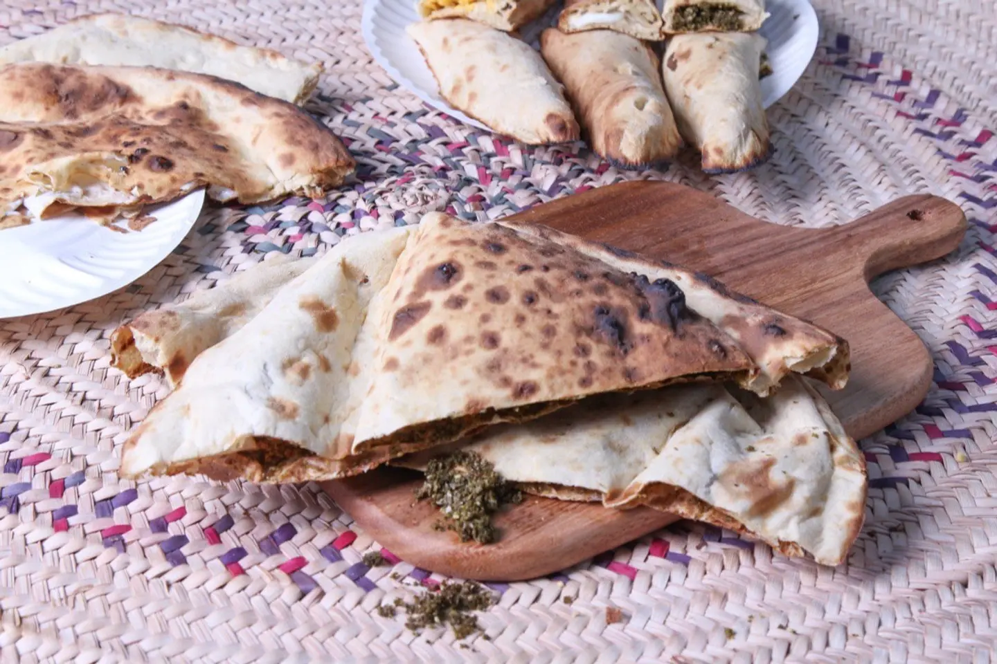 قرص زعتر بالجبن