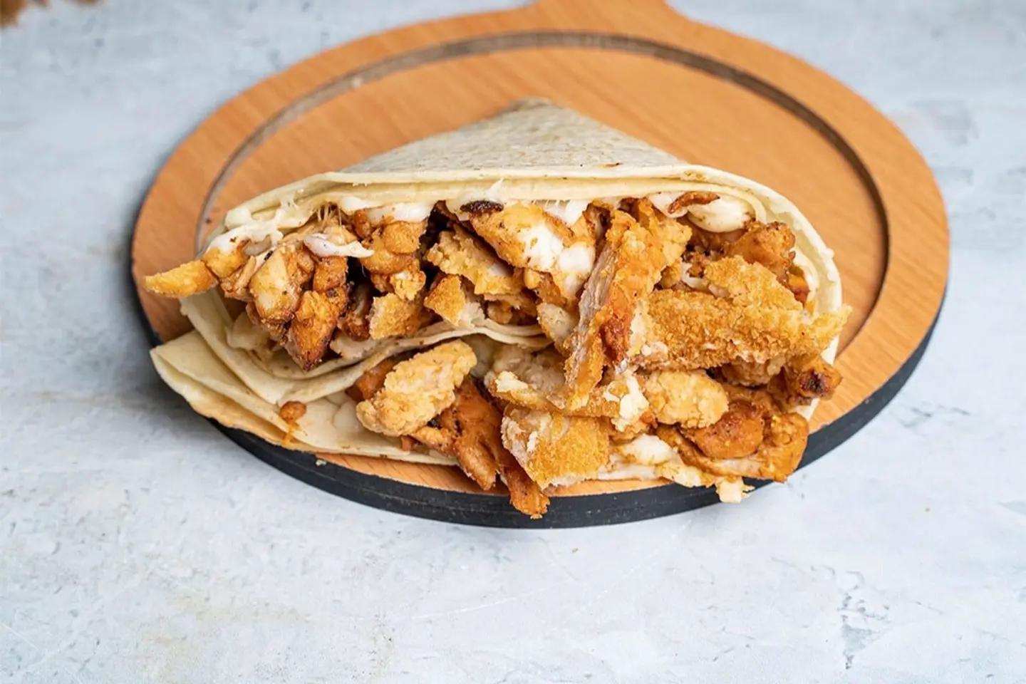 كريب ورك فرخة مشكل دجاج