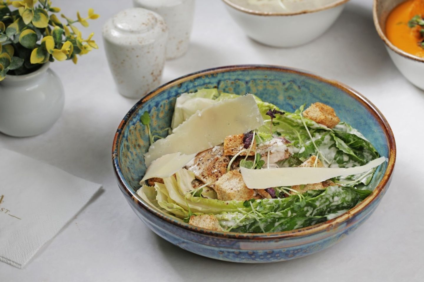 Tahina Caesar Salad