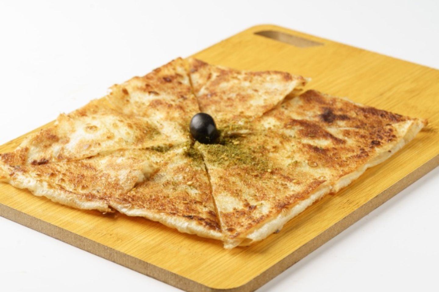 فطيرة اللبنة والزعتر