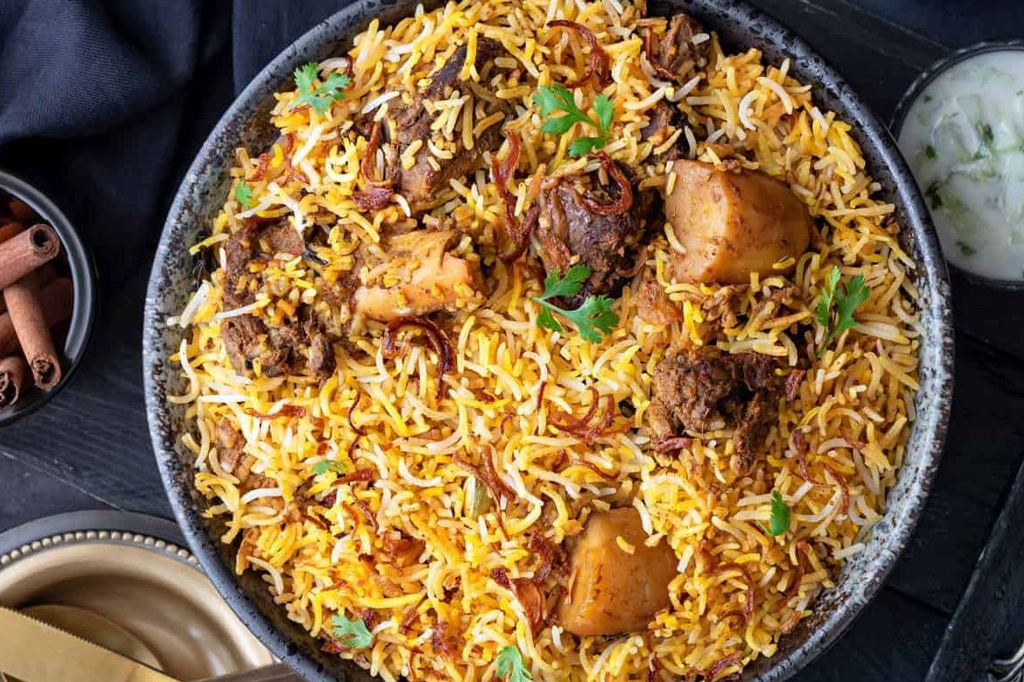 برياني حيدر اباد/ لحم بولاو
