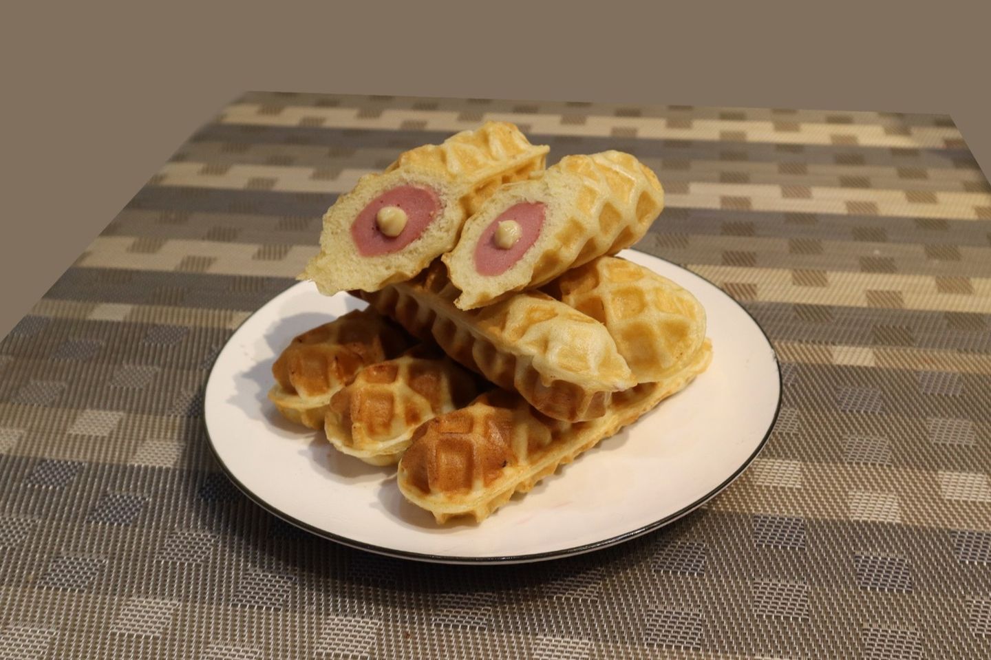 Cheese Dog Waffle