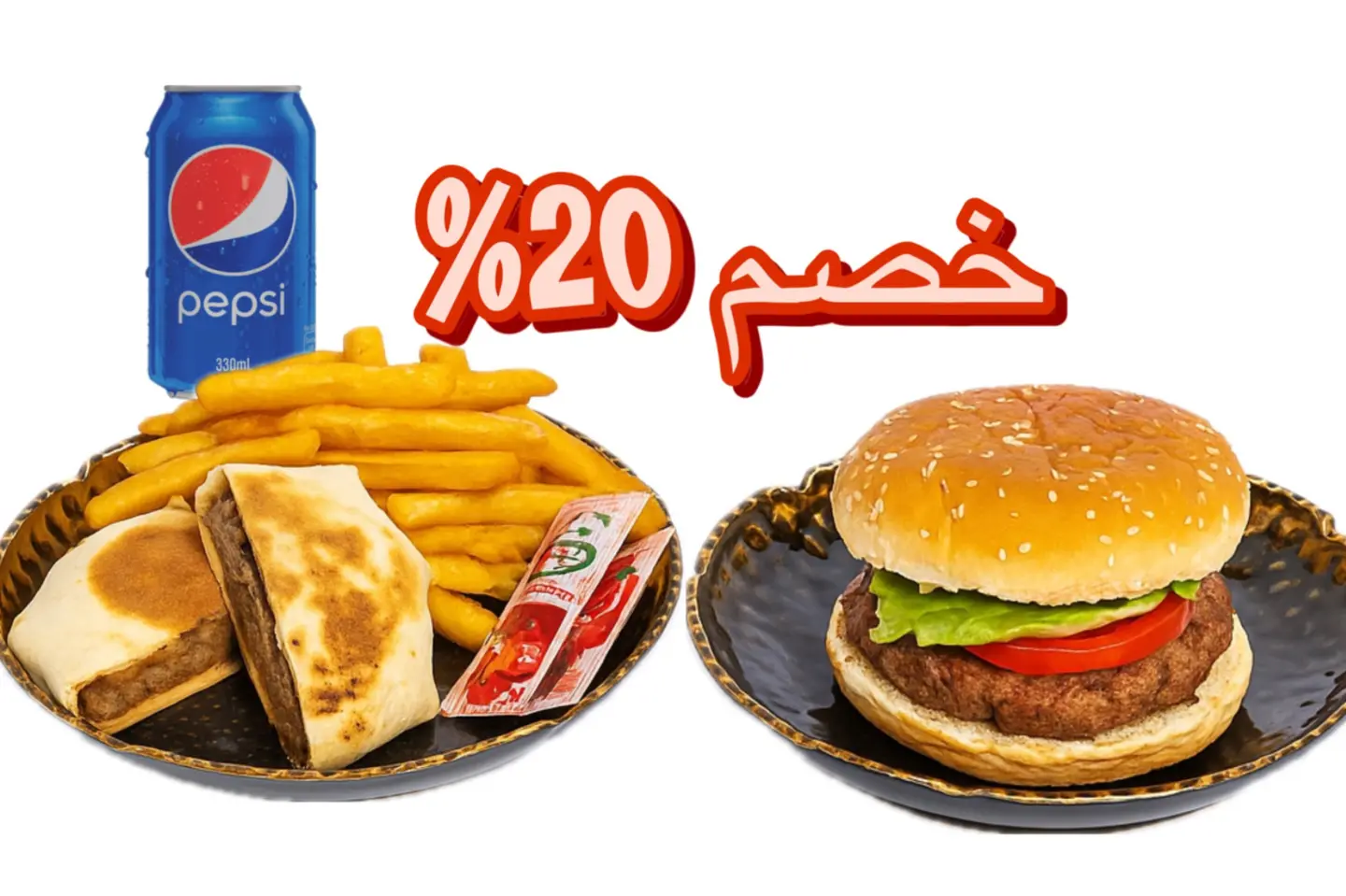عرض - وجبة برجر دجاج + واحد برجر دجاج