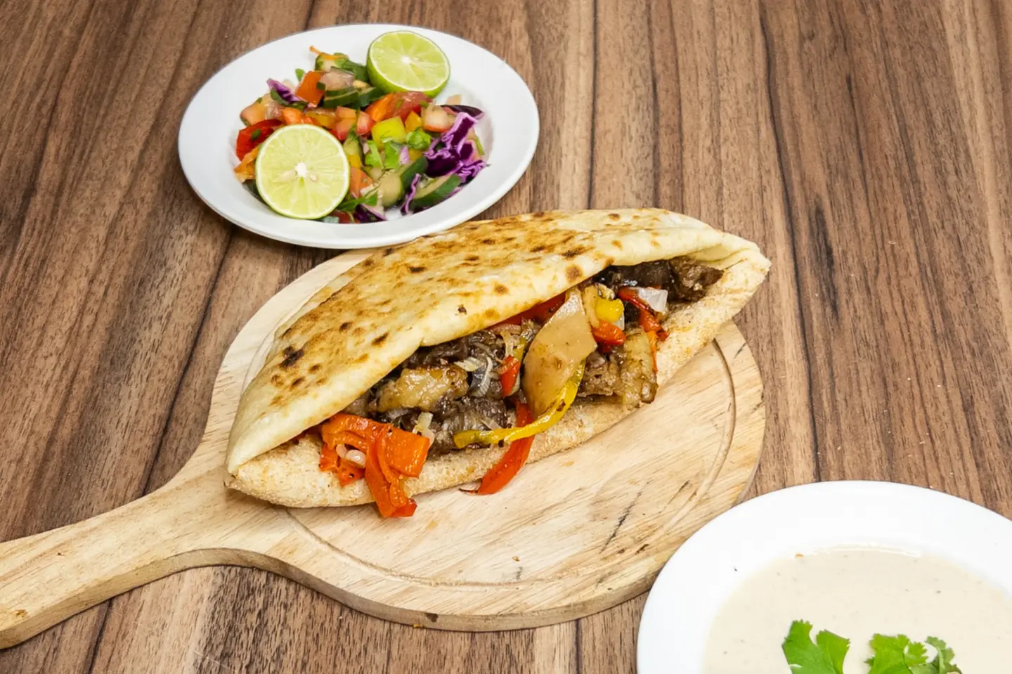 Lamb Head And Liver Sandwich