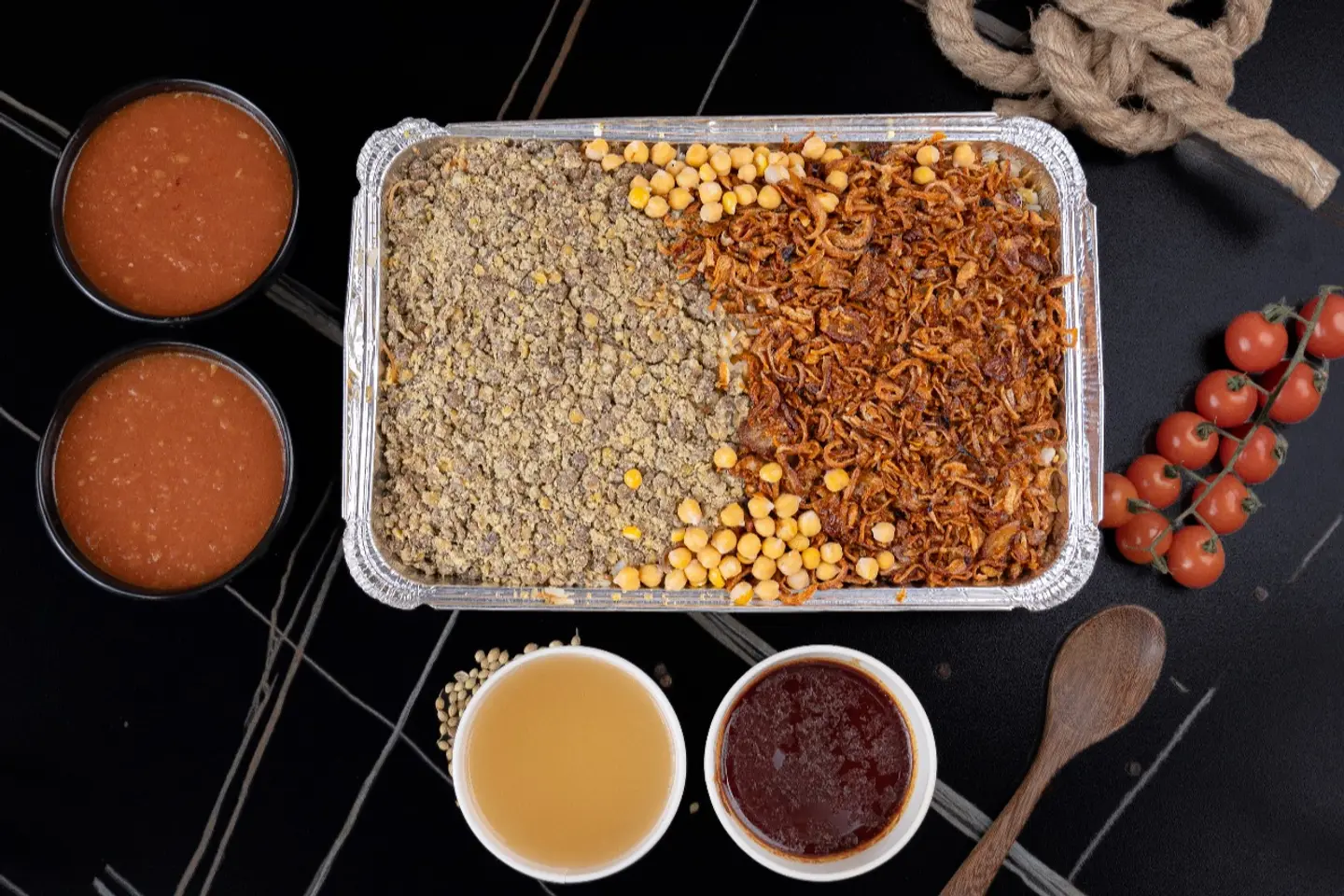 Large Koshari Box With Chicken