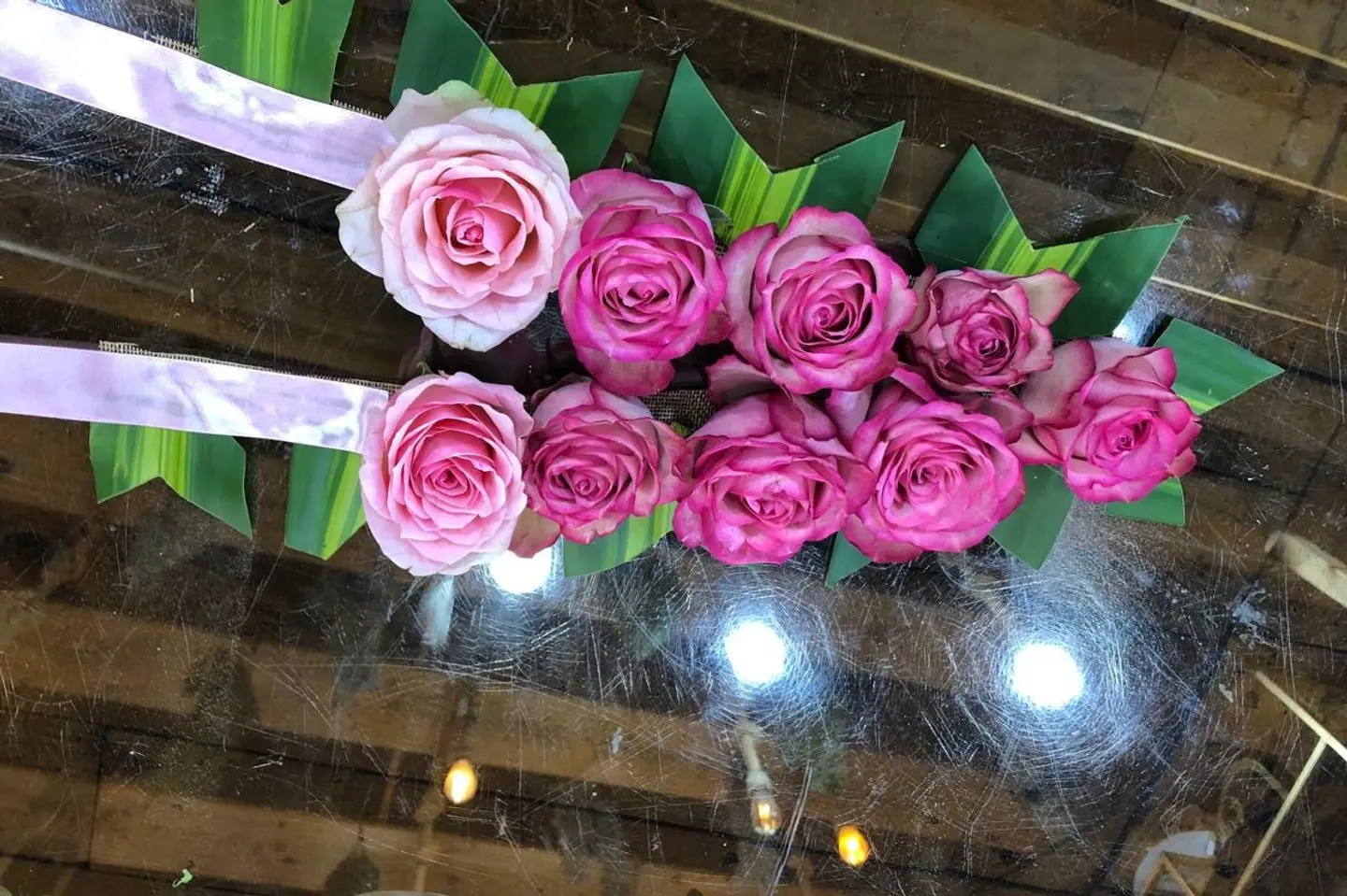 عقد الجوري الوردي