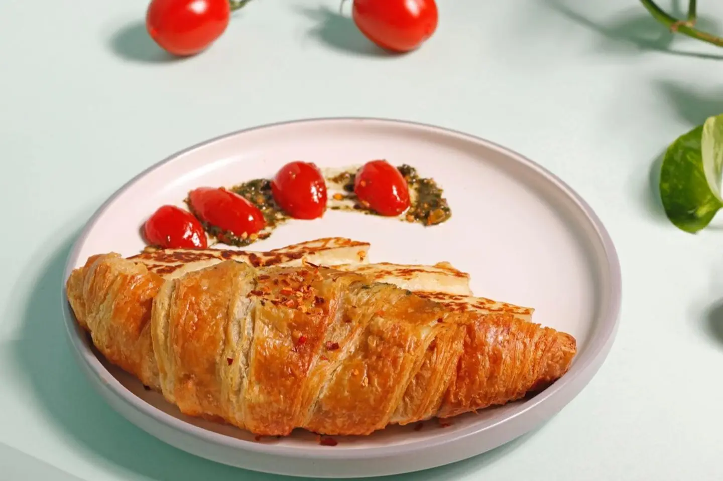 Halloumi Croissant