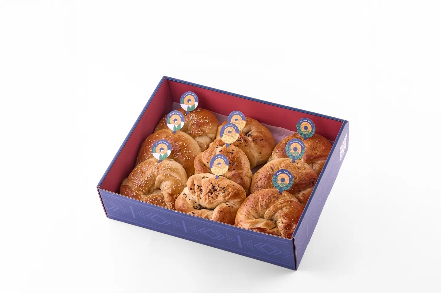 Large Mixed Fatayer Box 9 Pieces