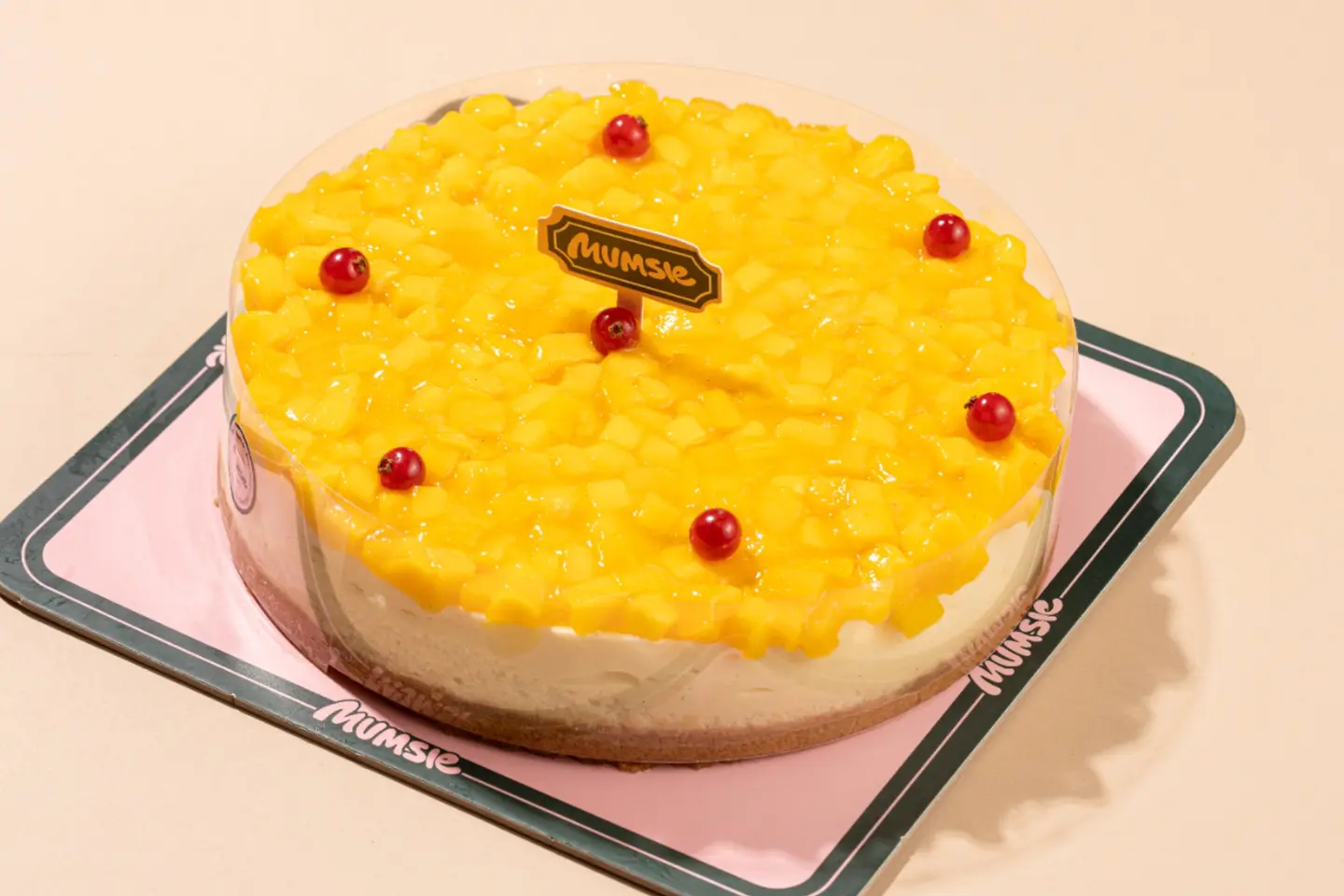 Large Mango Cheesecake