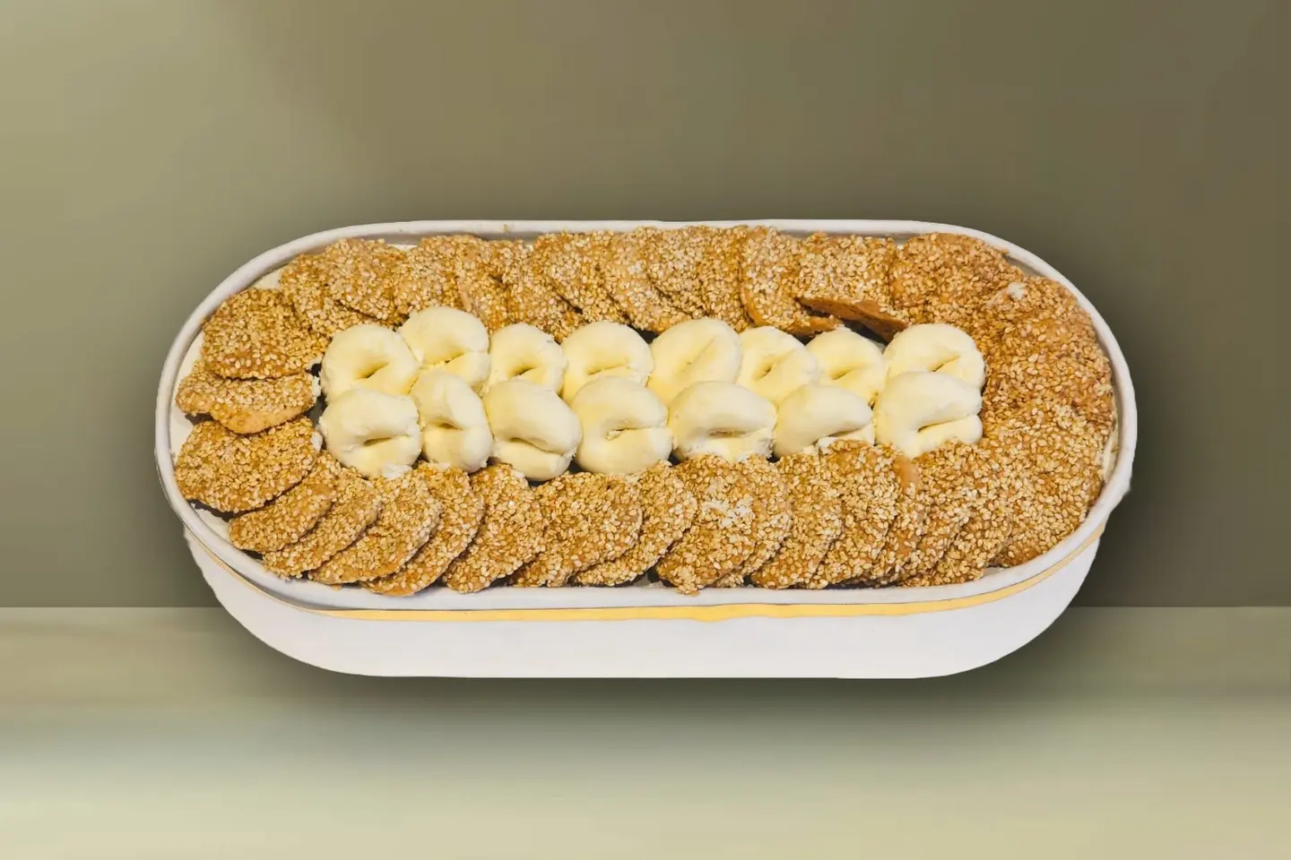 Barazek And Ghriba Tray