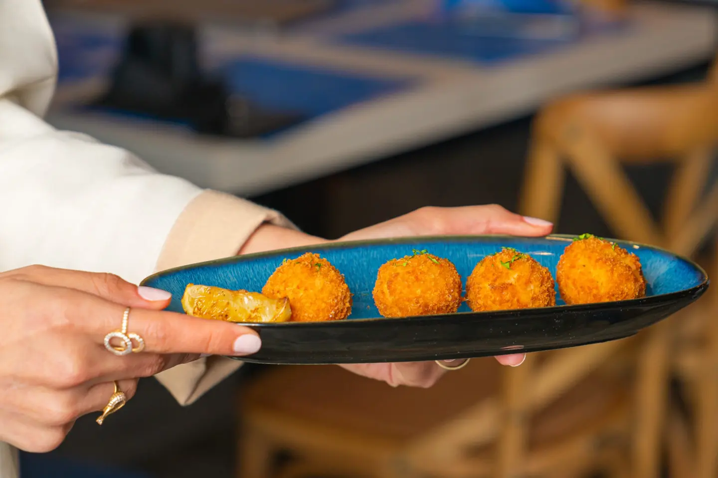 Shrimp Balls With Cheese