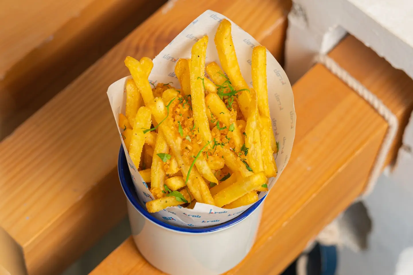 French Fries With Garlic Flavor