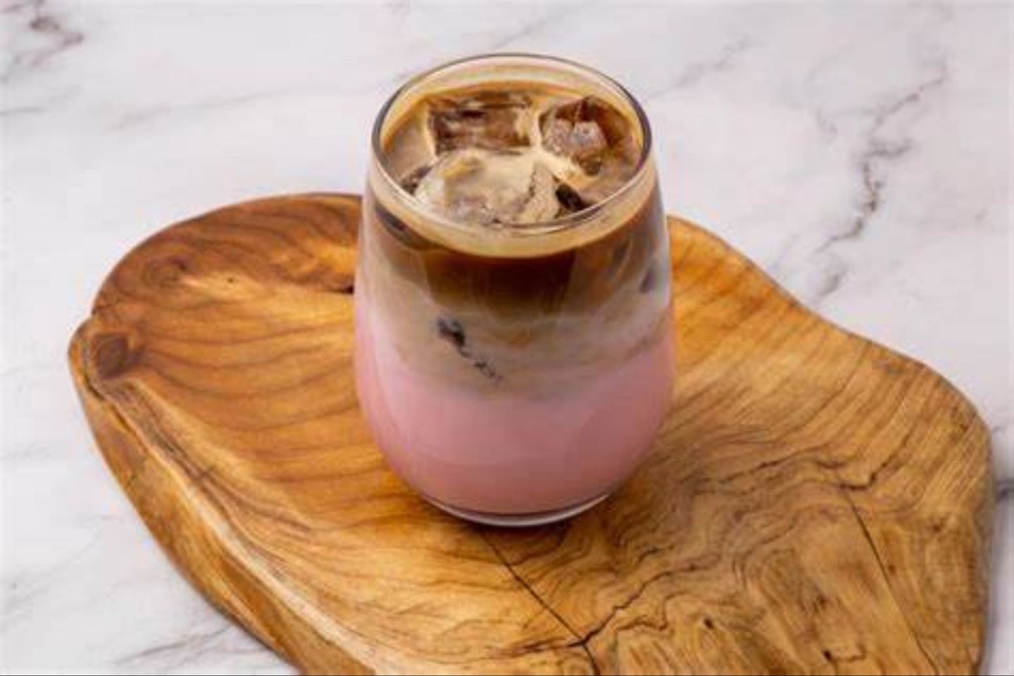 Rose Iced Latte