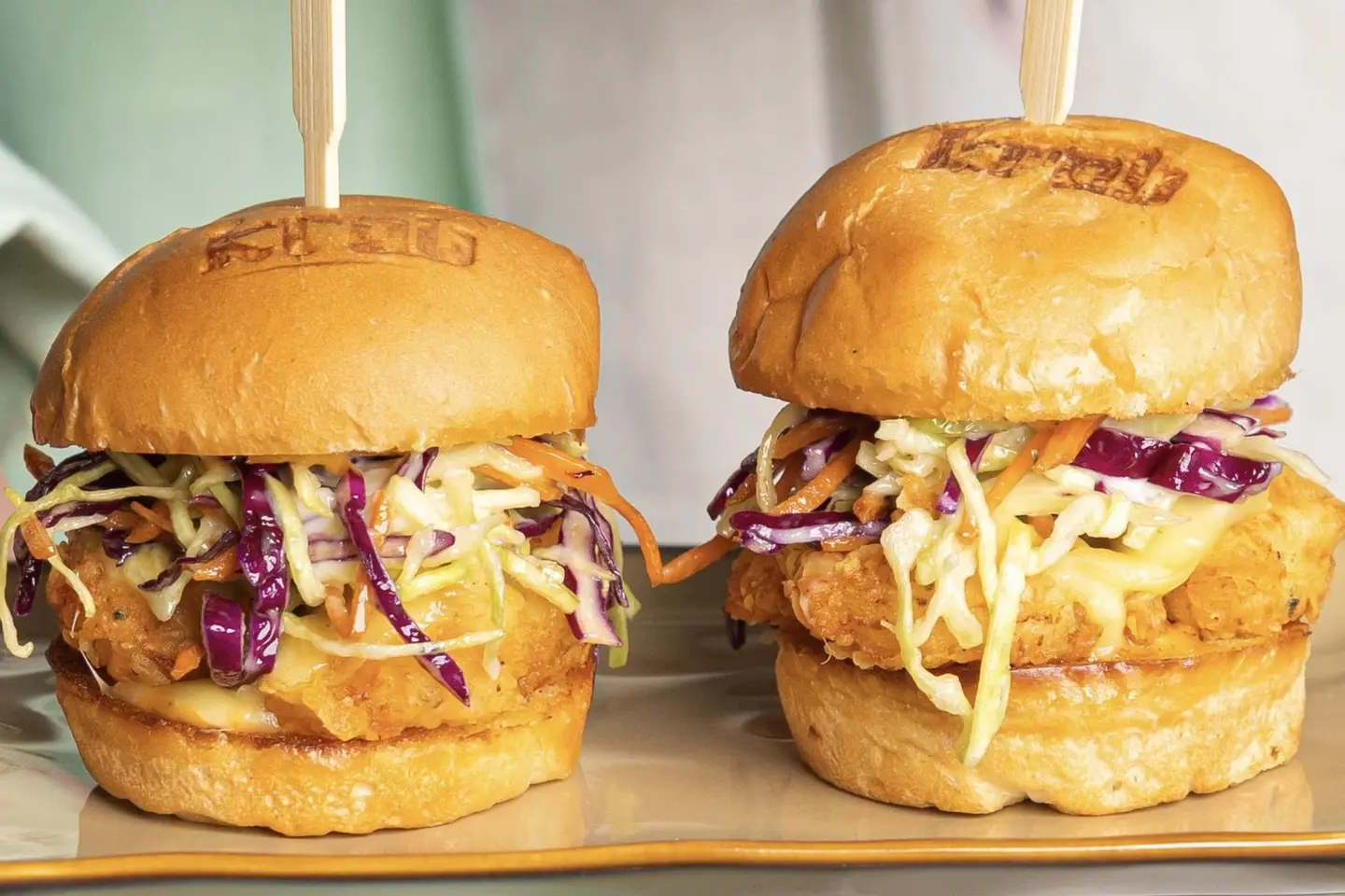 Fried Shrimp Sliders