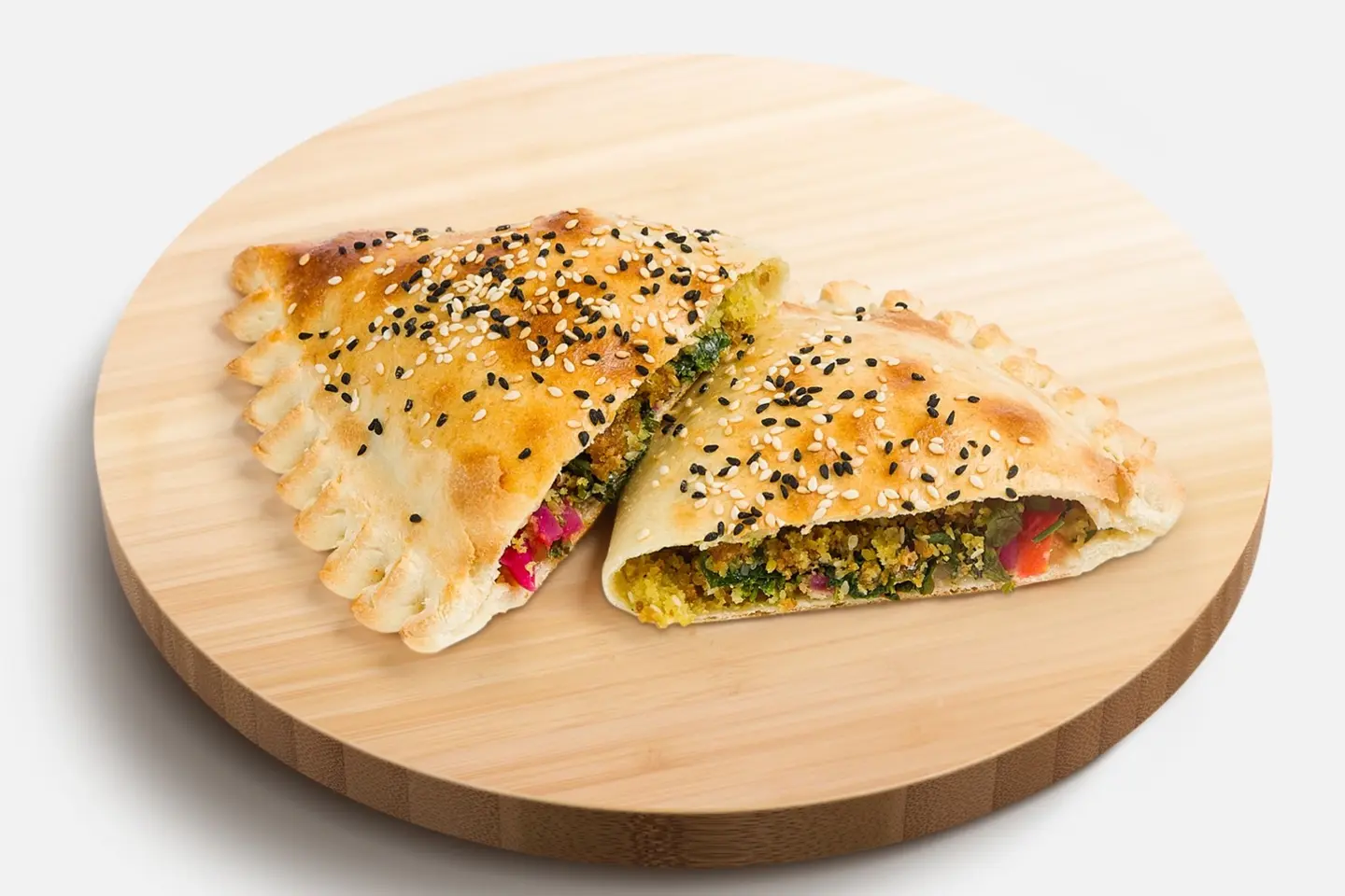 Flafel Special Pie With Eggs