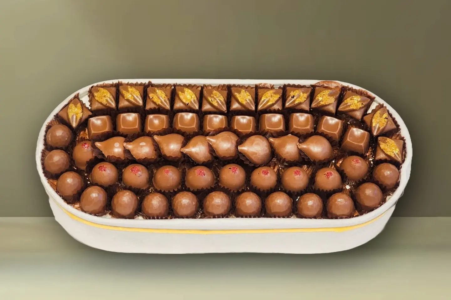 Uncovered Chocolate