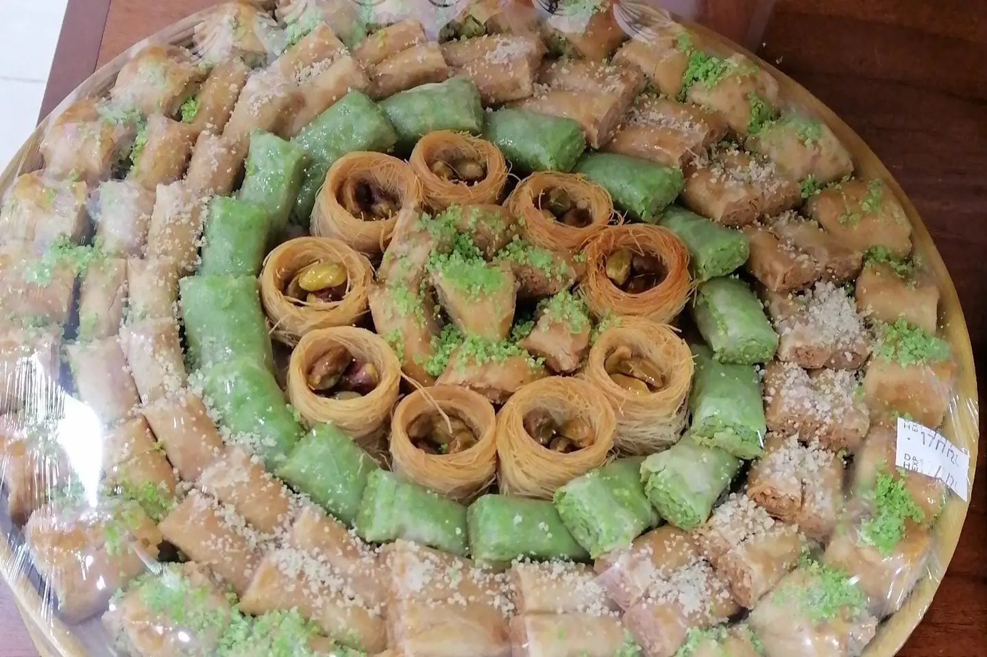 صينية بقلاوة مشكل كبير