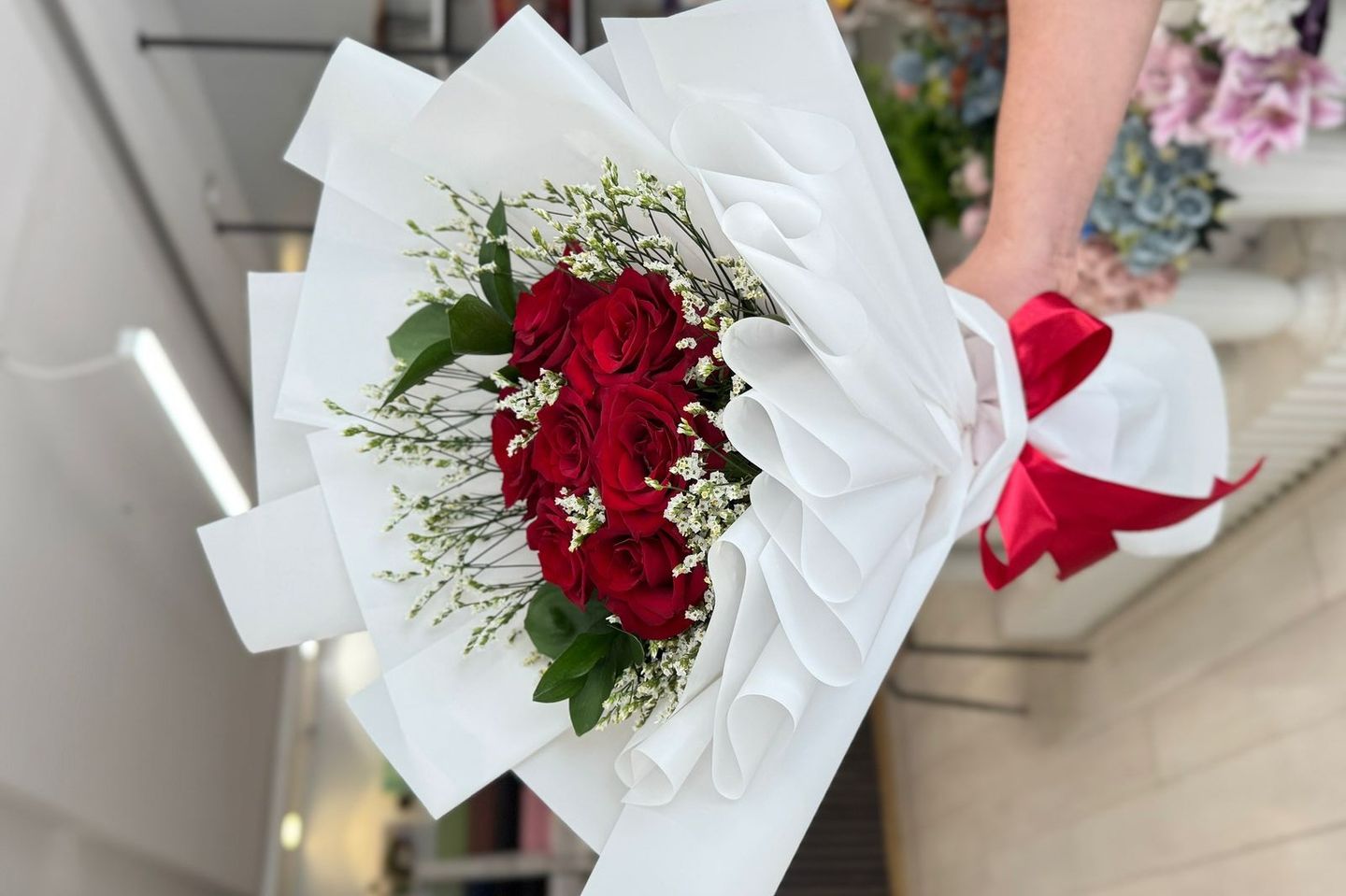 Natural Rose Bouquet Sa1