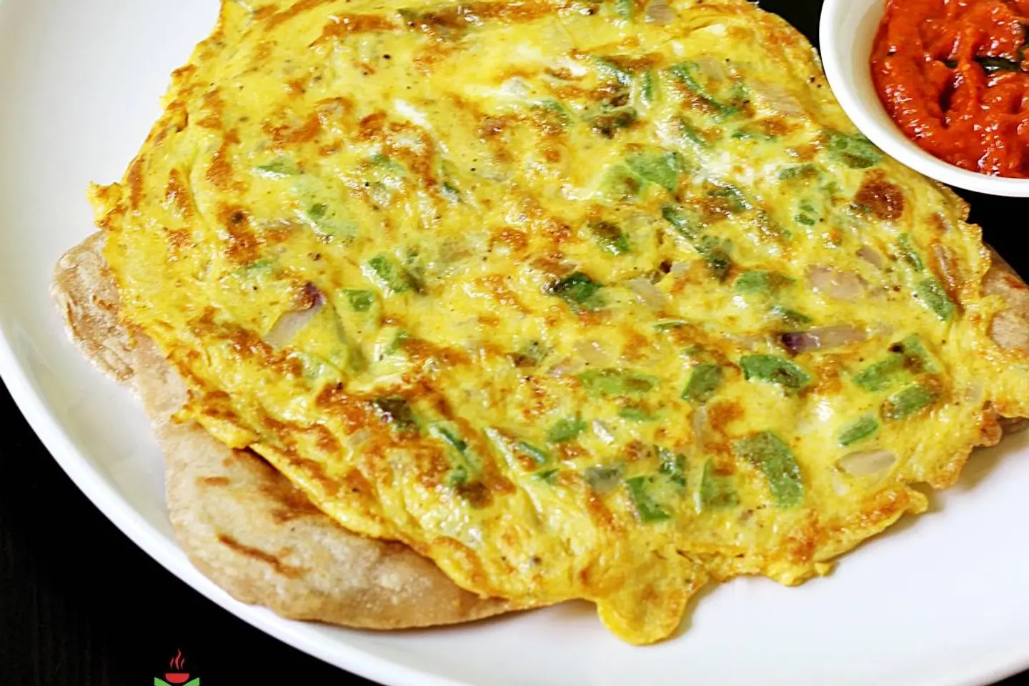 فطيرة مع بيض