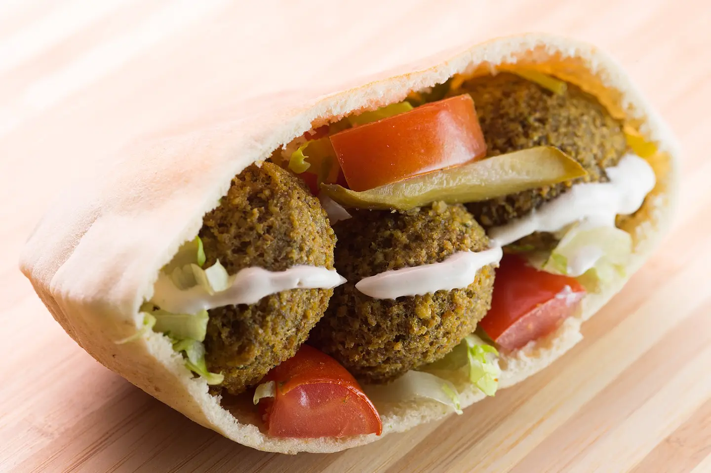 Falafel Arabic Half Sandwich