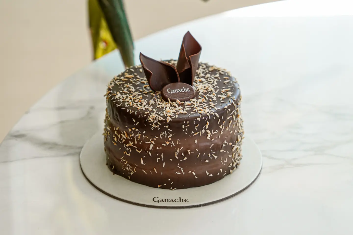 كيكة الشوكلاتة بجوز الهند