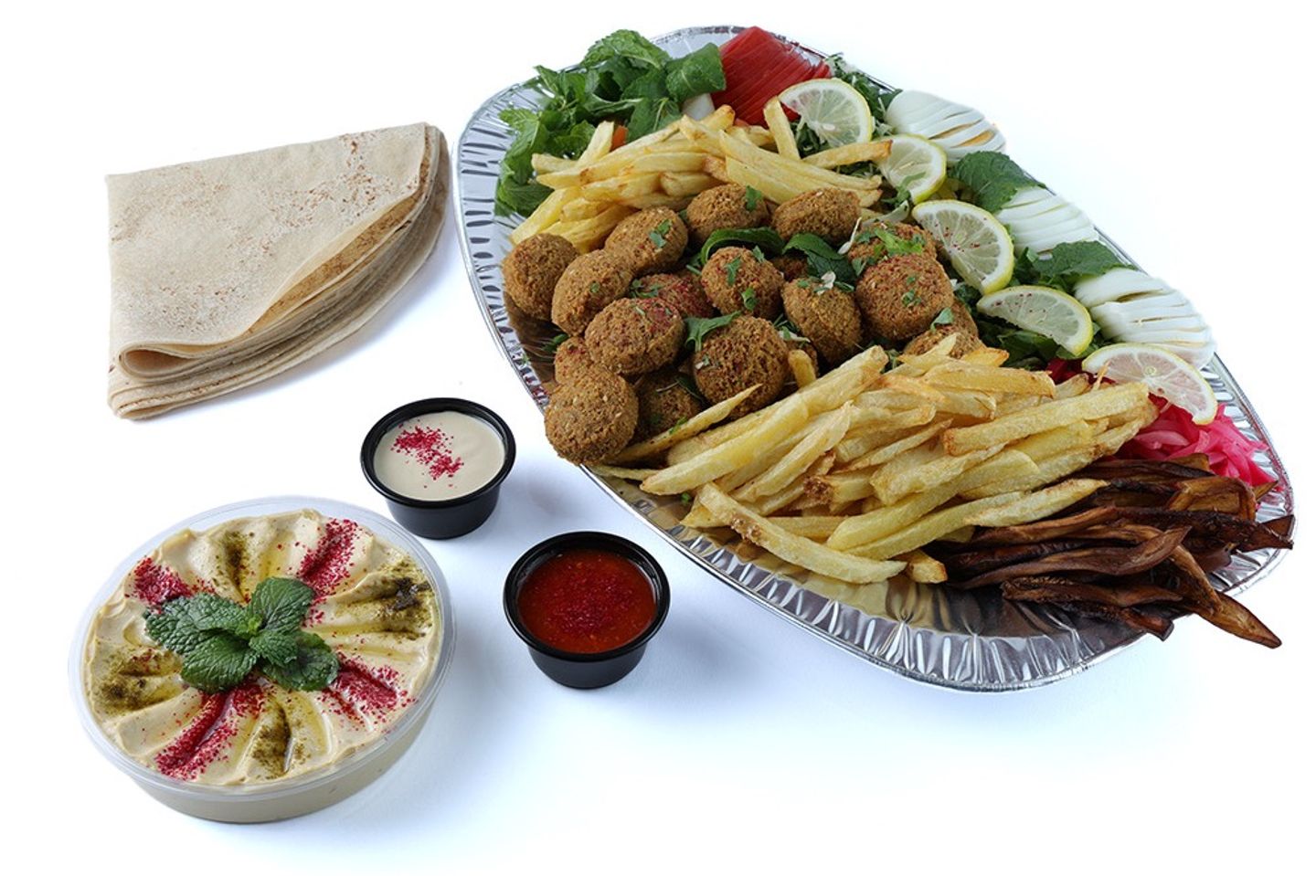 Medium Mixed Falafel Plate