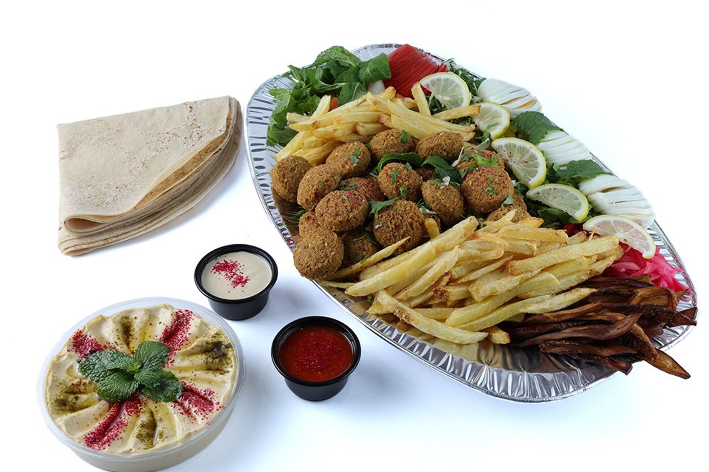 Large Mixed Falafel Plate