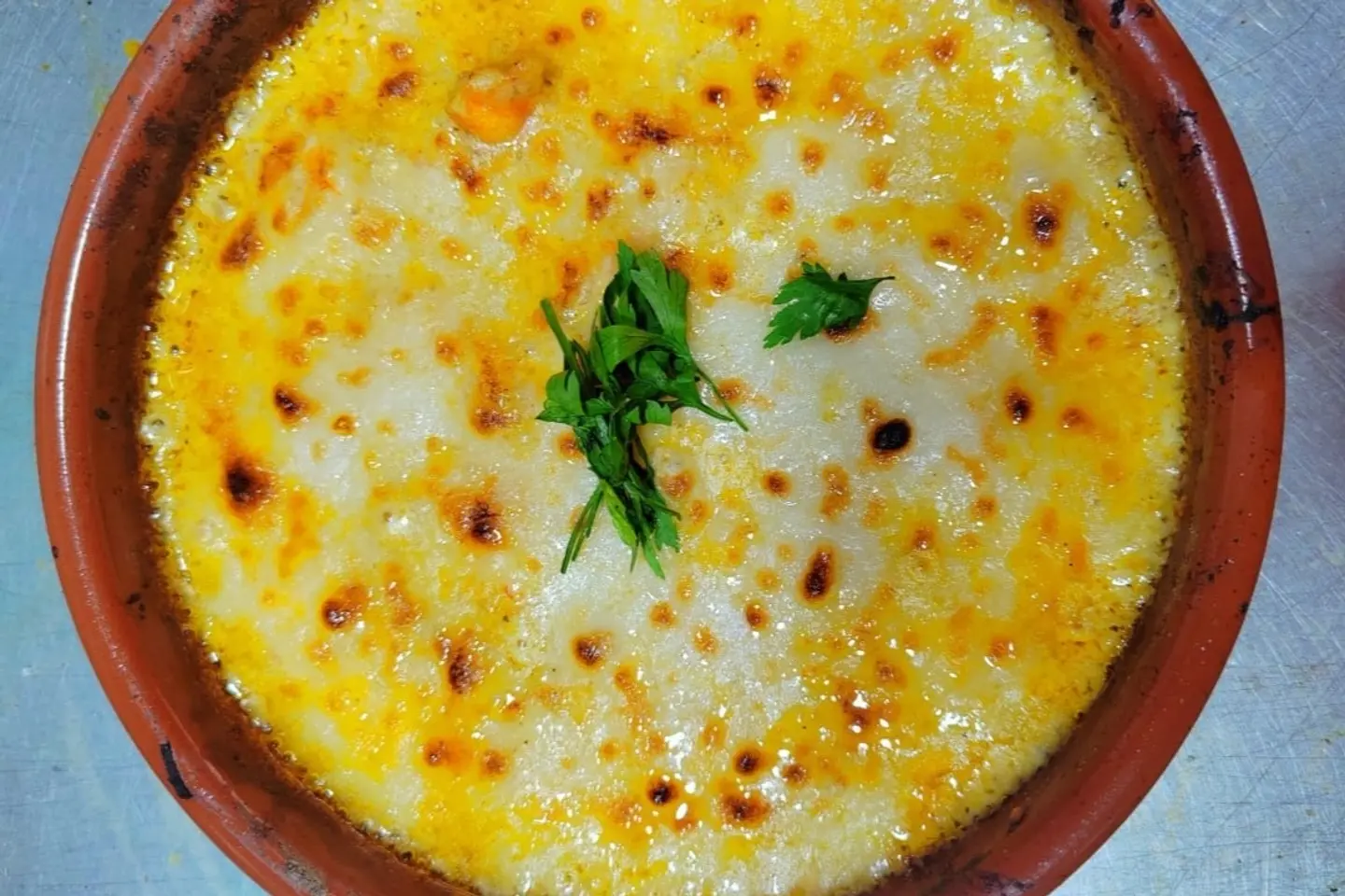 Seafood Casserole With White Sauce