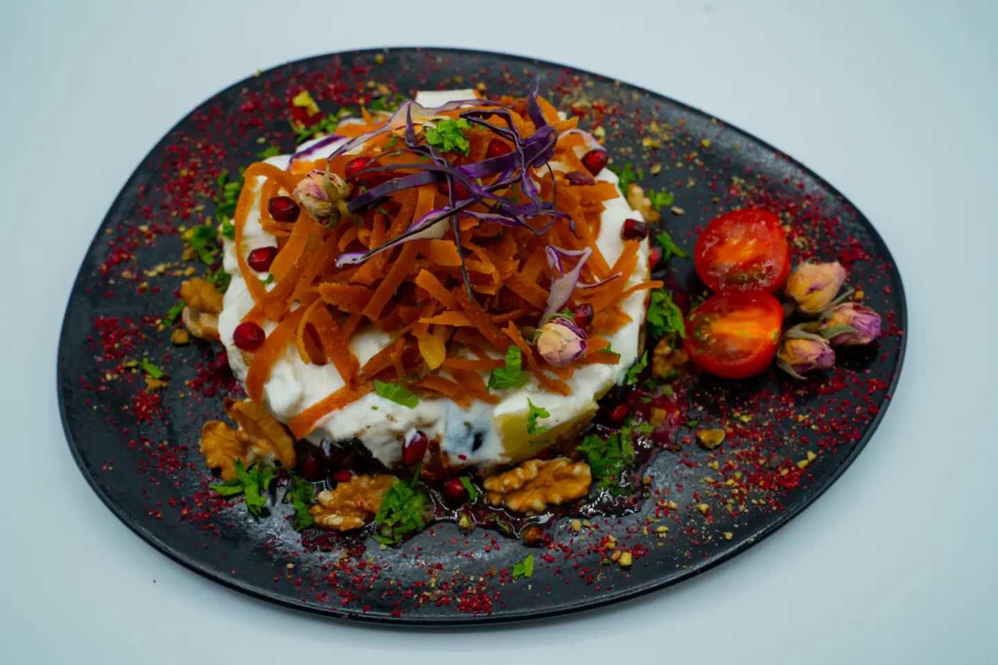 Eggplant Fatteh