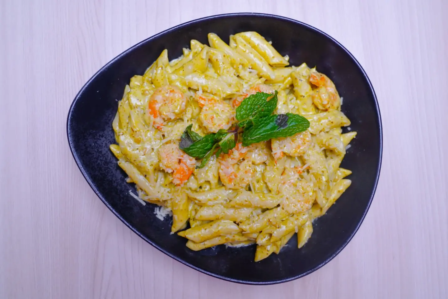 Shrimp Fettuccine Alfredo