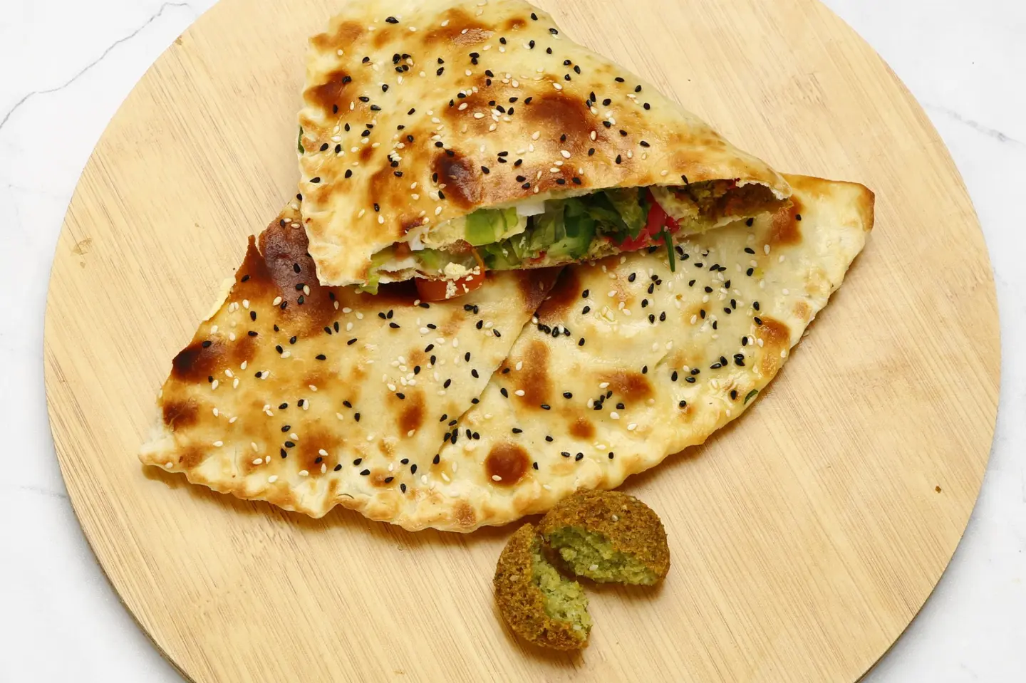فطيرة الفلافل