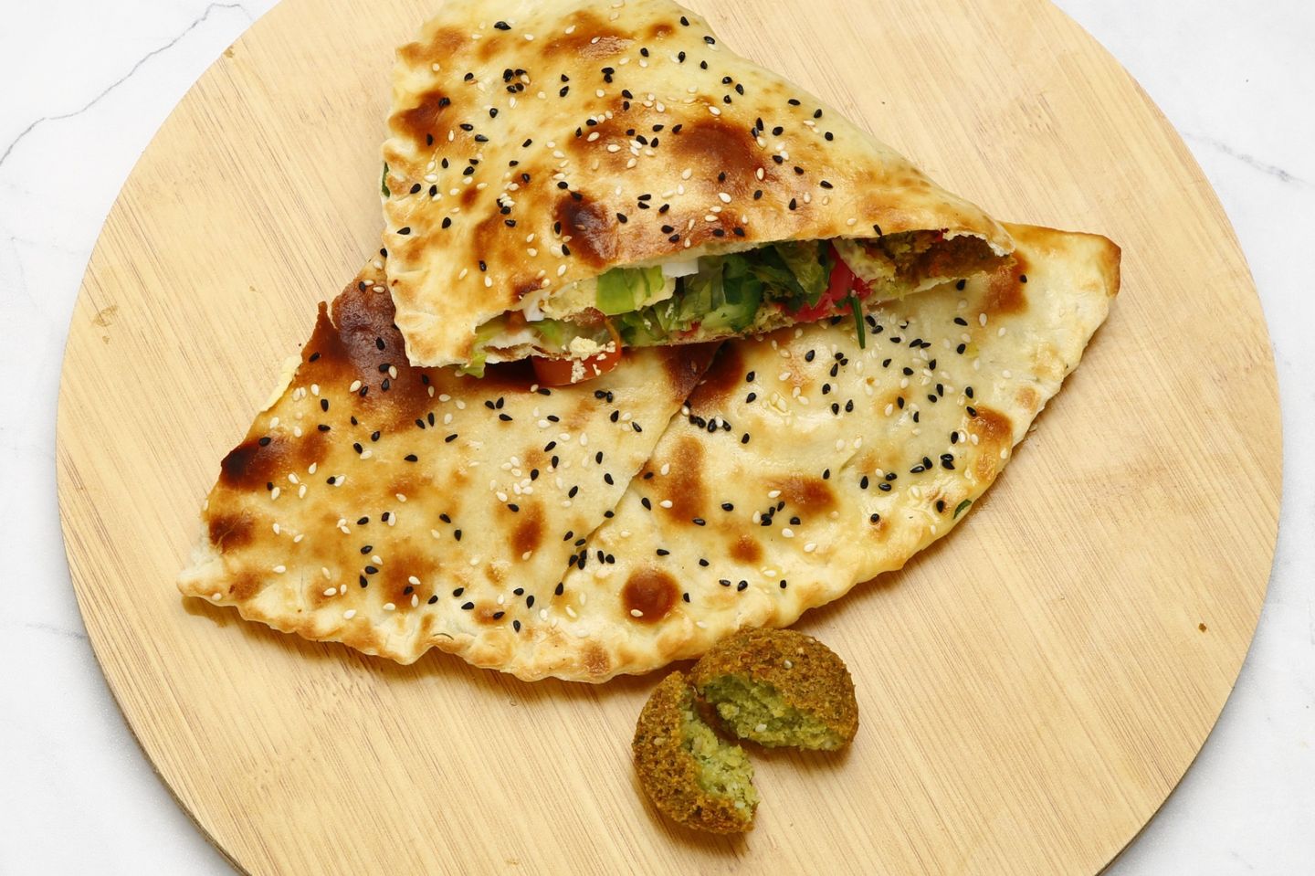 فطيرة الفلافل