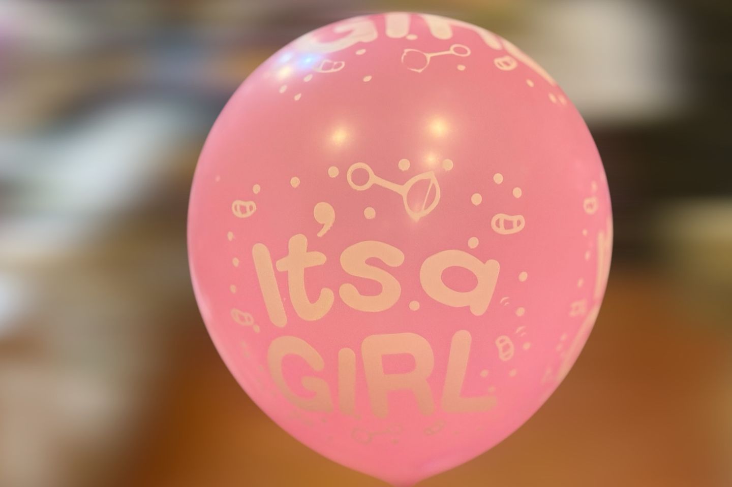 Pink Baby Balloon