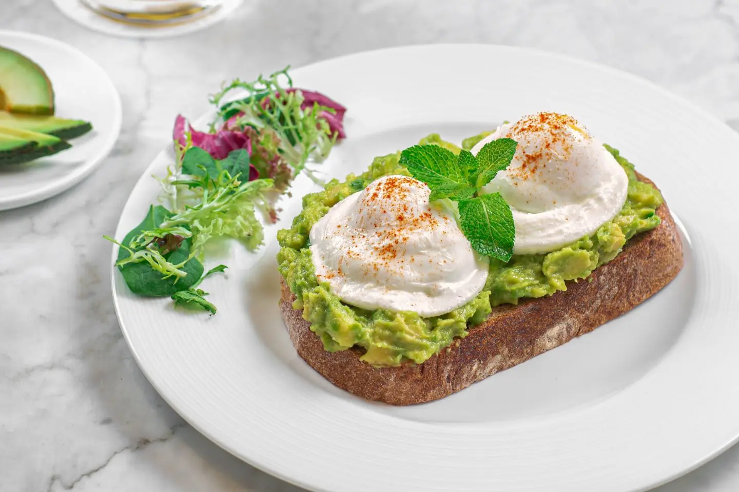 Avocado And Poached Egg Tartine