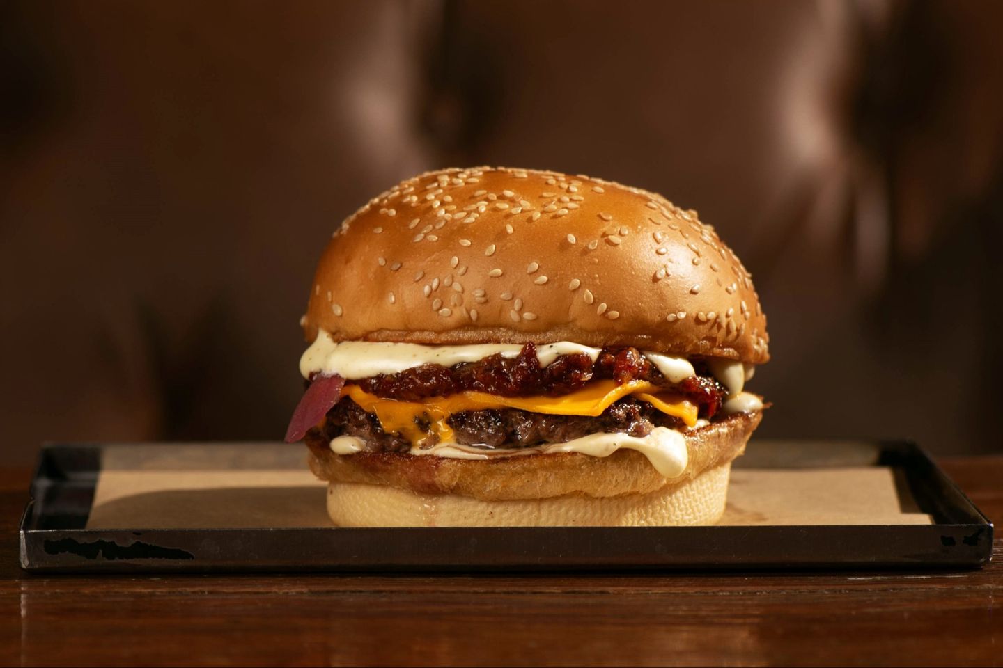 Smokey Truffle Burger