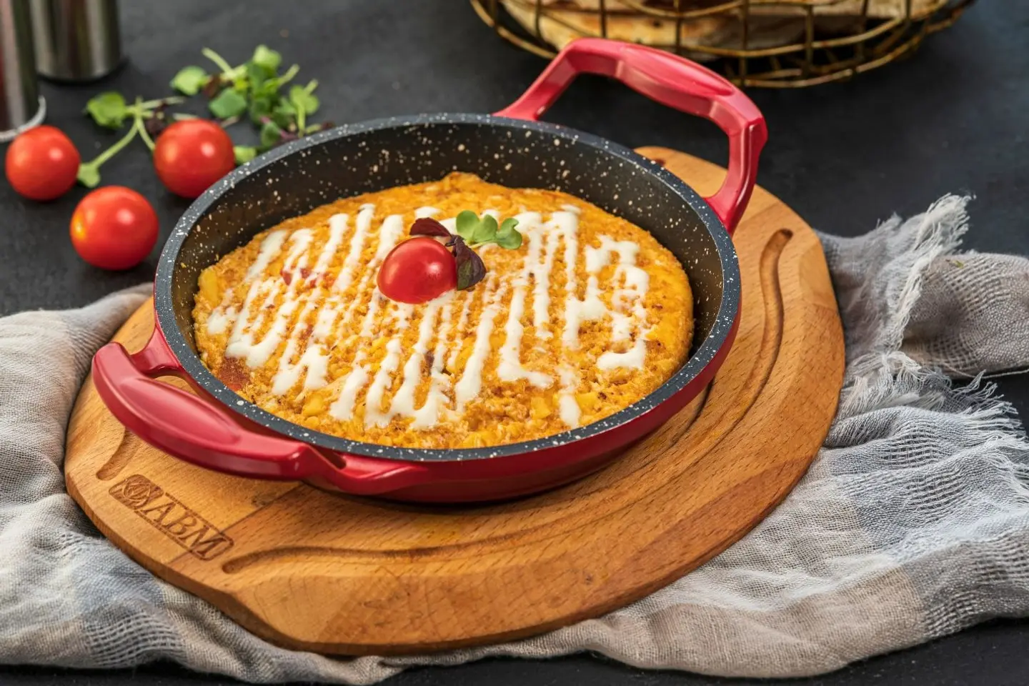 Shakshouka With Two Cheese