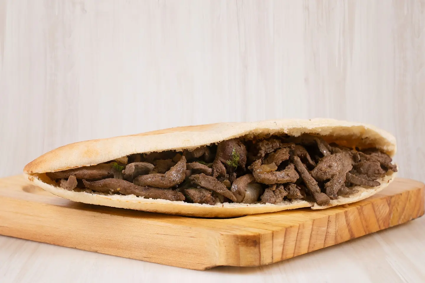 سندوتش كبدة غنم بلدي طازج