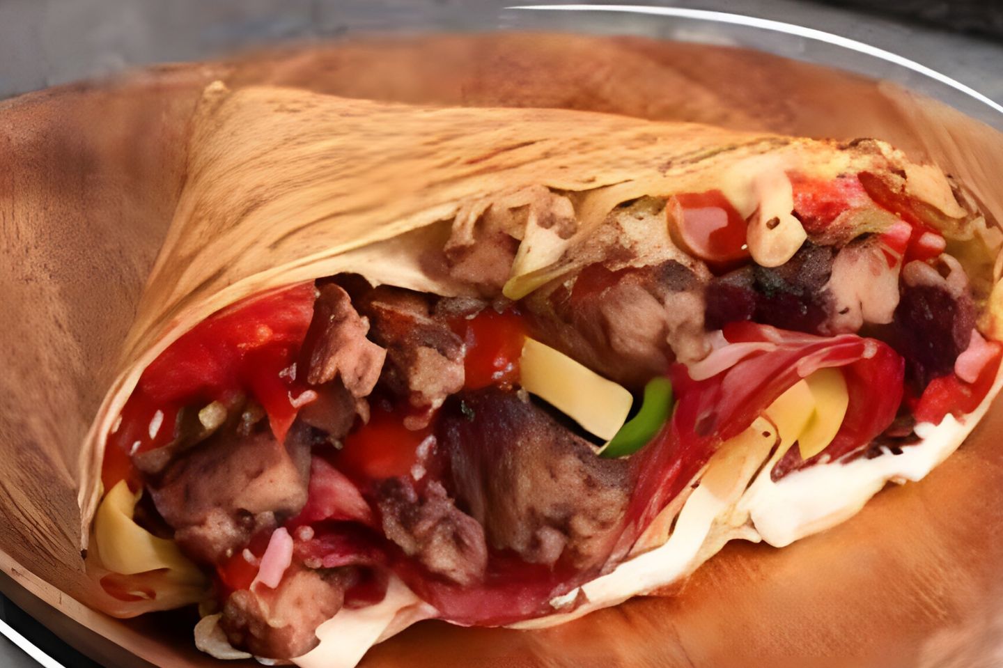 Mixed Meat Crepe