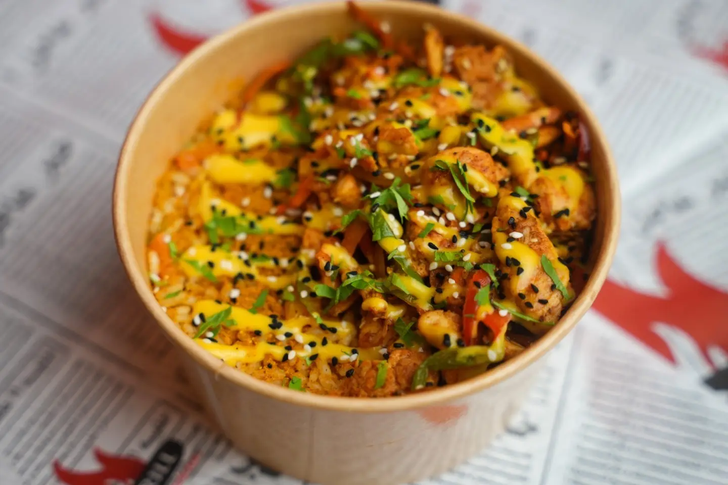 رز مع دجـاج انـديـان